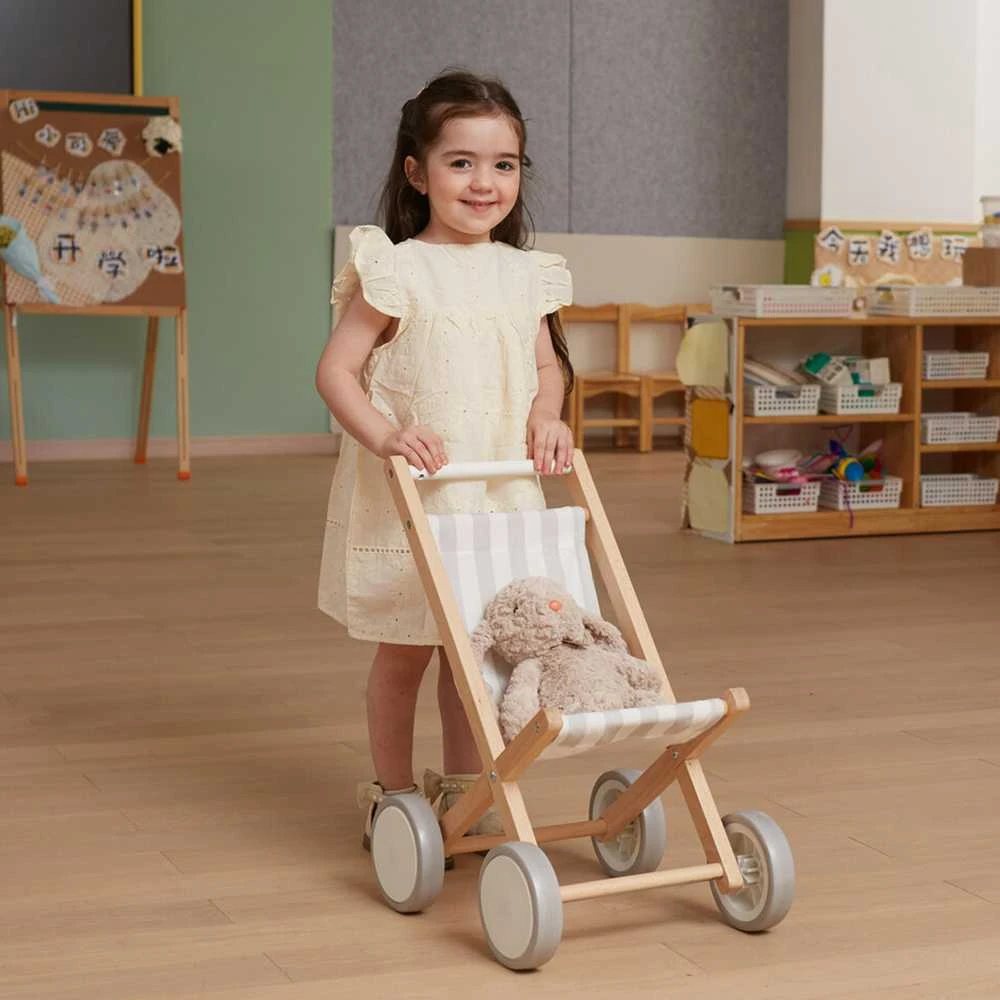 Viga Toys VIGA Lėlių Vežimėlis Šūpuoklė