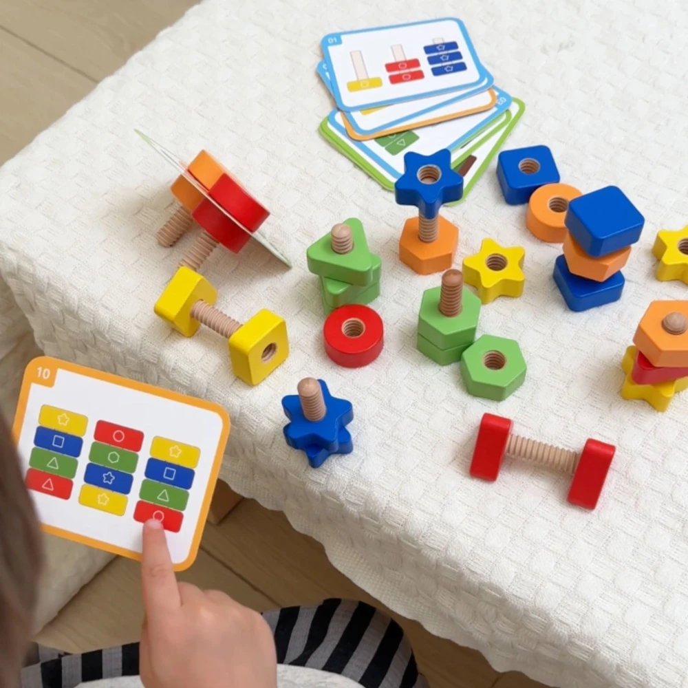 Viga Toys VIGA Educational Set Nuts and Bolts 30 pcs.