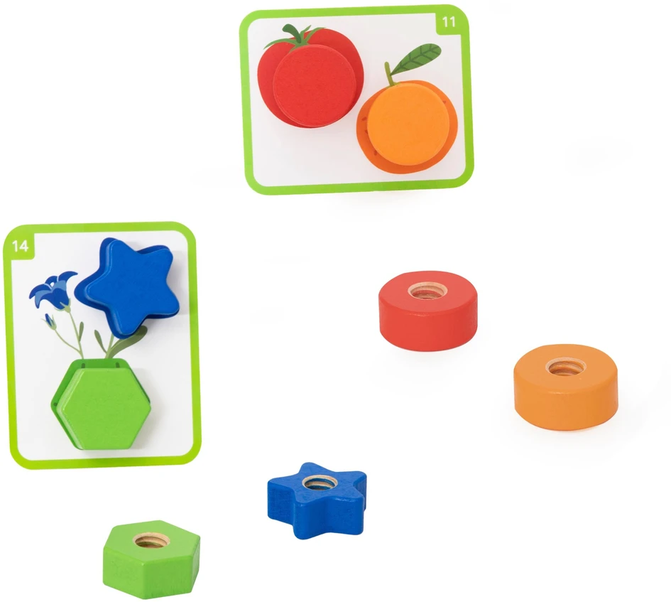 Viga Toys VIGA Educational Set Nuts and Bolts 30 pcs.