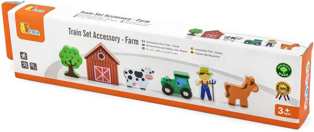 „Viga Farm 6“ medinės figūrėlės