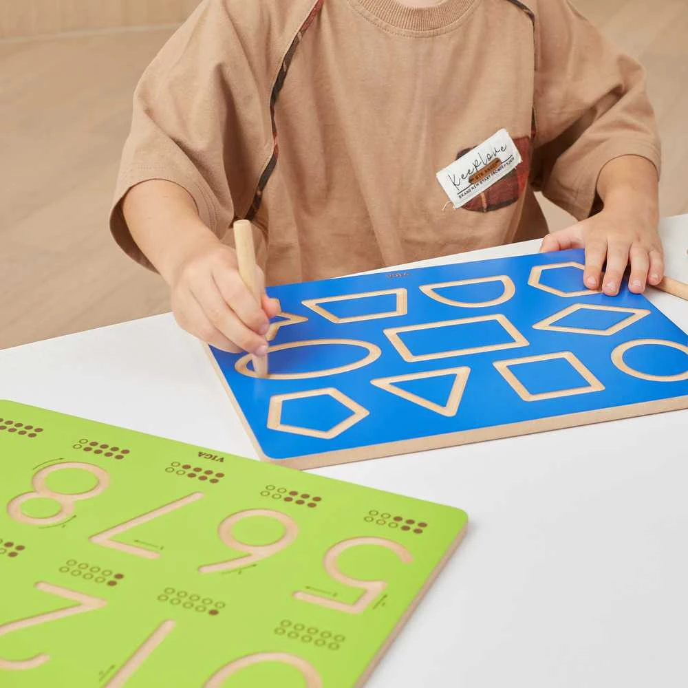 Viga Toys VIGA Grafomotorinė lenta Mažosios raidės Rašymo mokymui