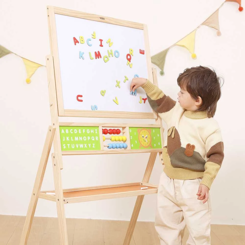 Viga Toys Didelė lavinamoji lenta VIGA 2in1 vaikams