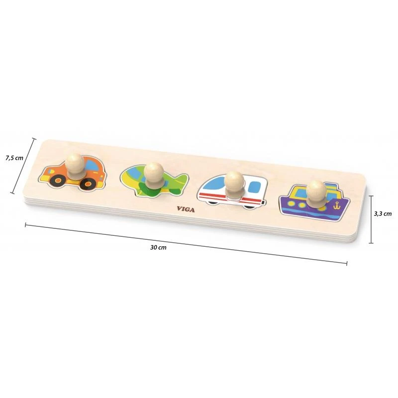 Dėlionė Viga 44534 puzzle - transportas
