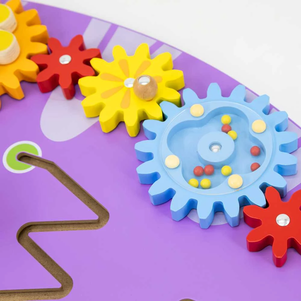 Viga Toys Viga Žaislai Medinė Manipuliacinė Lenta Triceratops