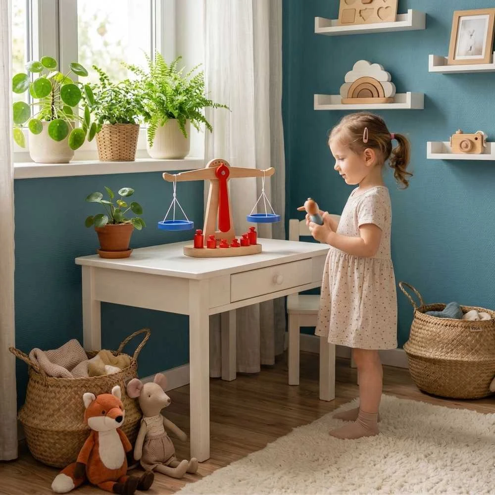 Viga Toys VIGA Wooden Balanced Shop Scale FSC Certified