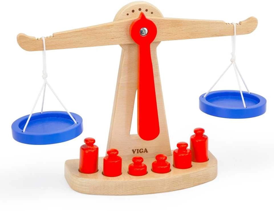 Viga Toys VIGA Wooden Balanced Shop Scale FSC Certified