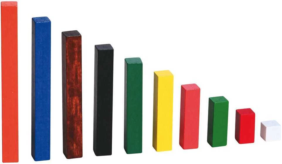 VIGA Edukaciniai Matematiniai Klockiai Cuisenaire'a, 308 vnt.