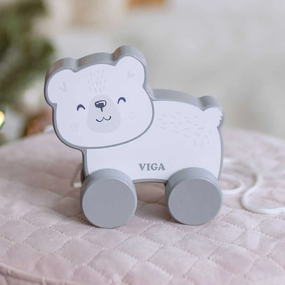 Viga medinis polinio meškiuko lokys už traukimą - „Polarb“