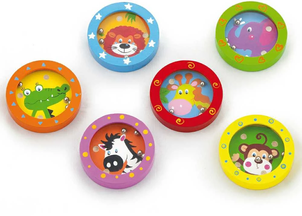 Viga Toys Medinis gyvūnėlių labirintas VIGA