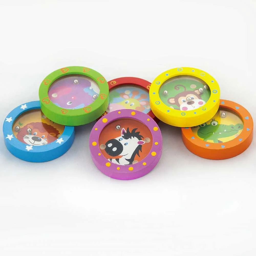 Viga Toys Medinis gyvūnėlių labirintas VIGA