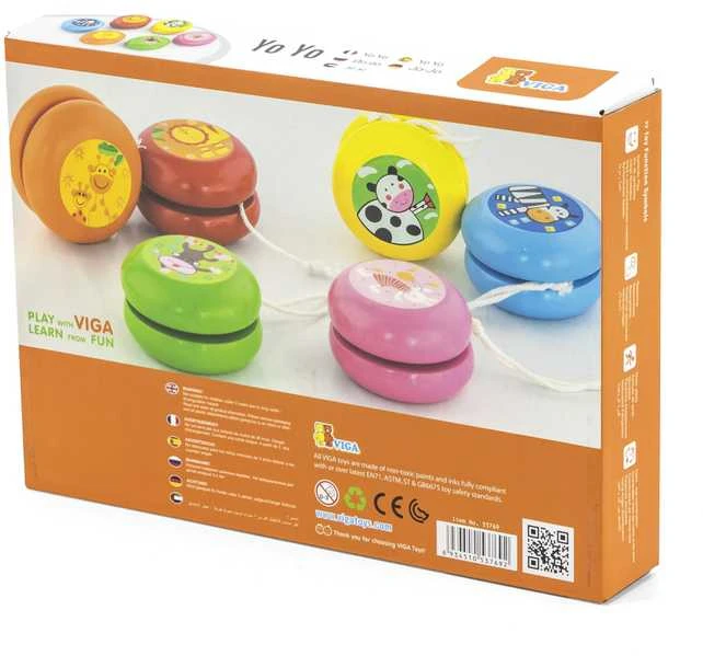 Viga Toys Medinis žaidimas Yo-Yo