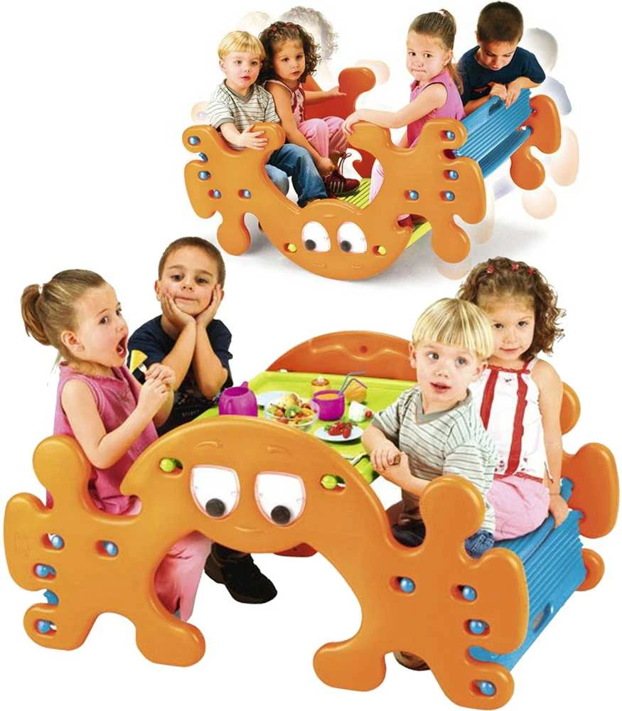 FEBER 2in1 didelis pikniko staliukas sūpynės Ghost