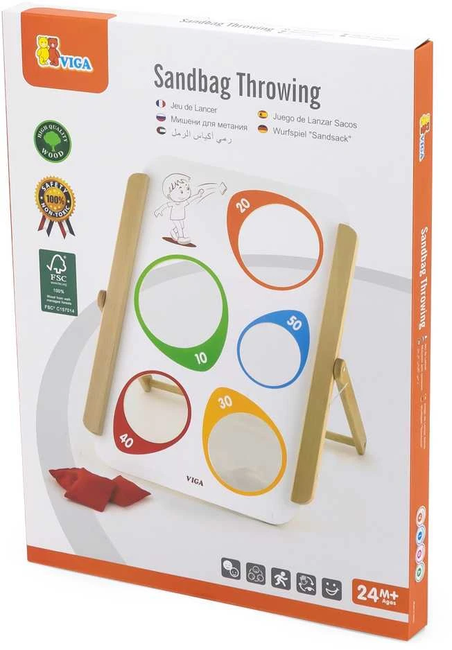 Viga Toys VIGA Wooden Throwing Game FSC Certified