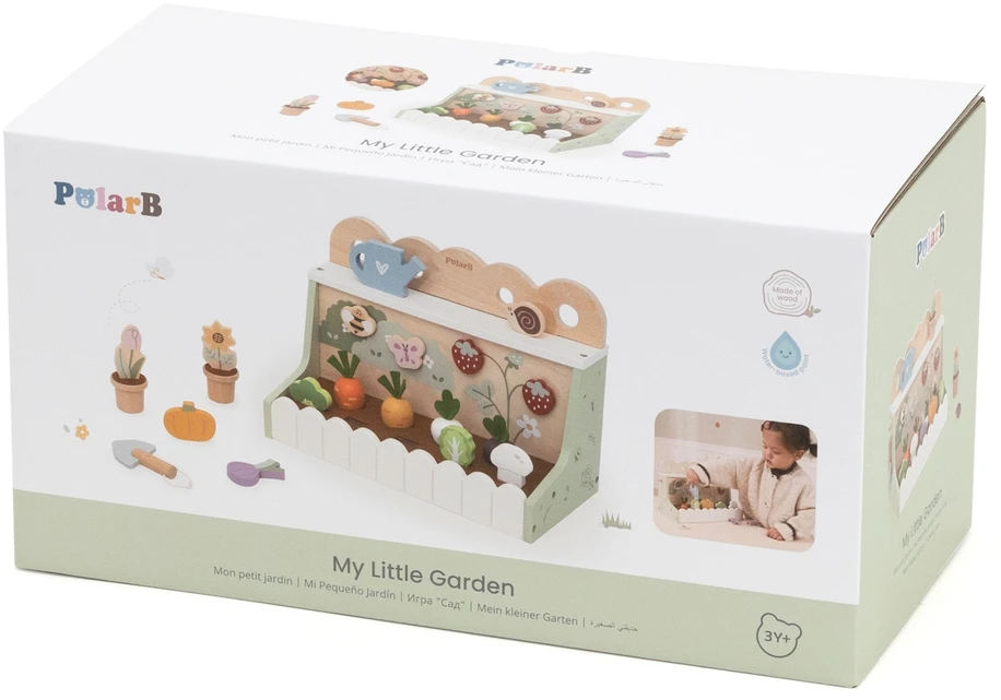 Viga Toys VIGA medinis sodas mažajam sodininkui 22 vnt.