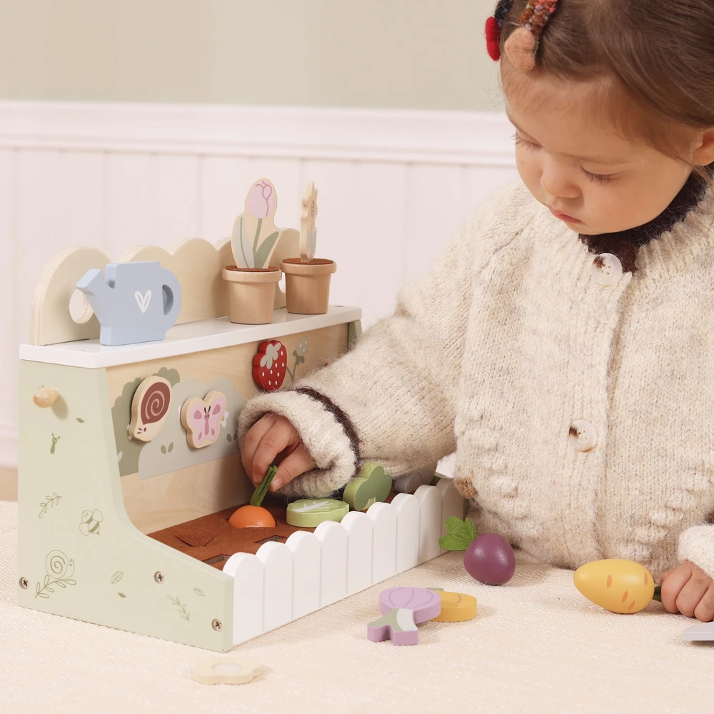 Viga Toys VIGA medinis sodas mažajam sodininkui 22 vnt.