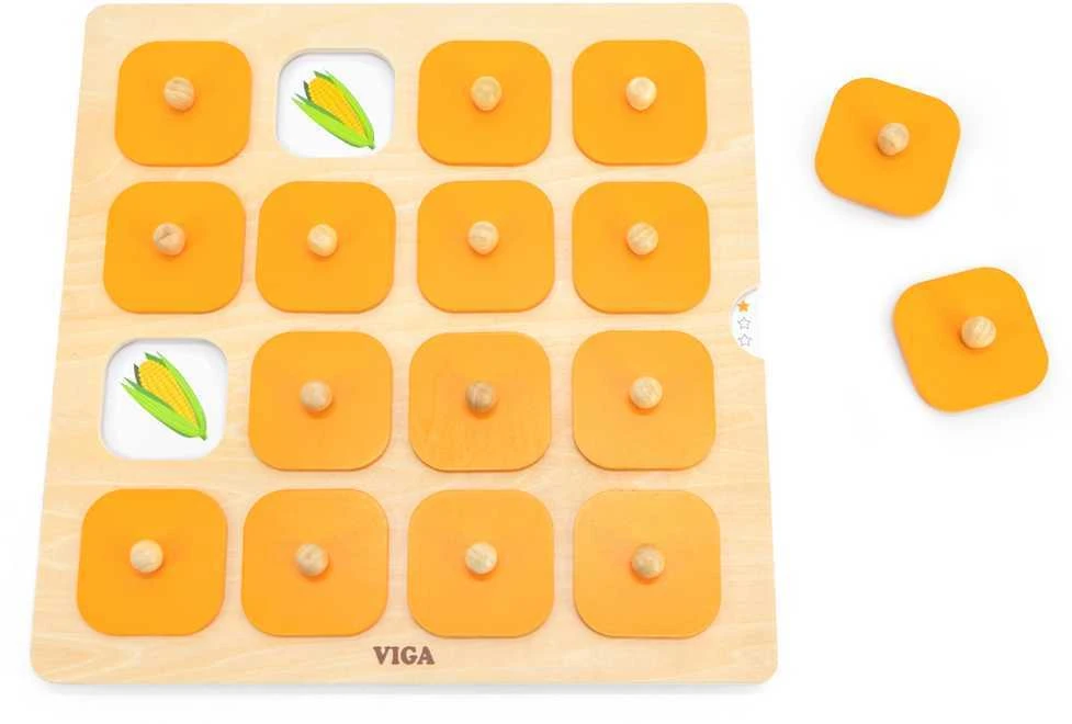 Dėlionė Viga Toys Viga Atminties Žaidimas Su 10 Kortelių