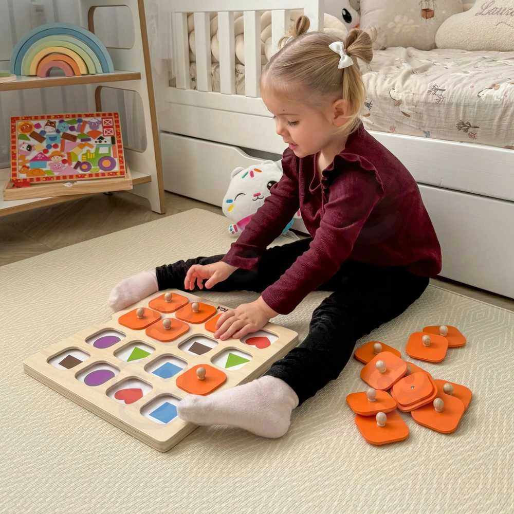 Dėlionė Viga Toys Viga Atminties Žaidimas Su 10 Kortelių