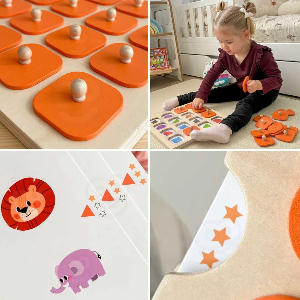 Dėlionė Viga Toys Viga Atminties Žaidimas Su 10 Kortelių