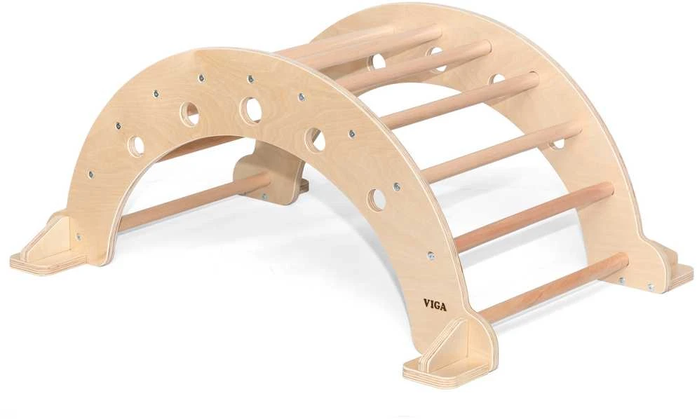 Viga Toys Medinė laipiojimo arka Viga Montessori