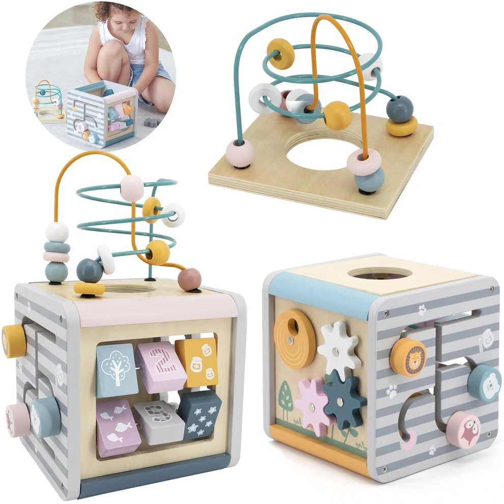 Viga Toys Lavinantis Medinis Žaislas VIGA Polar 5w1