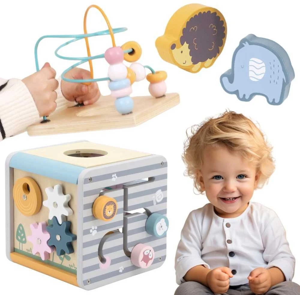 Viga Toys Lavinantis Medinis Žaislas VIGA Polar 5w1