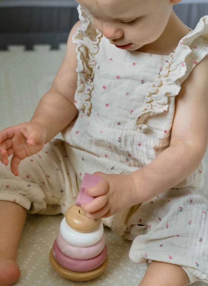 Viga Toys VIGA PolarB medinė edukacinė piramidė – lapė