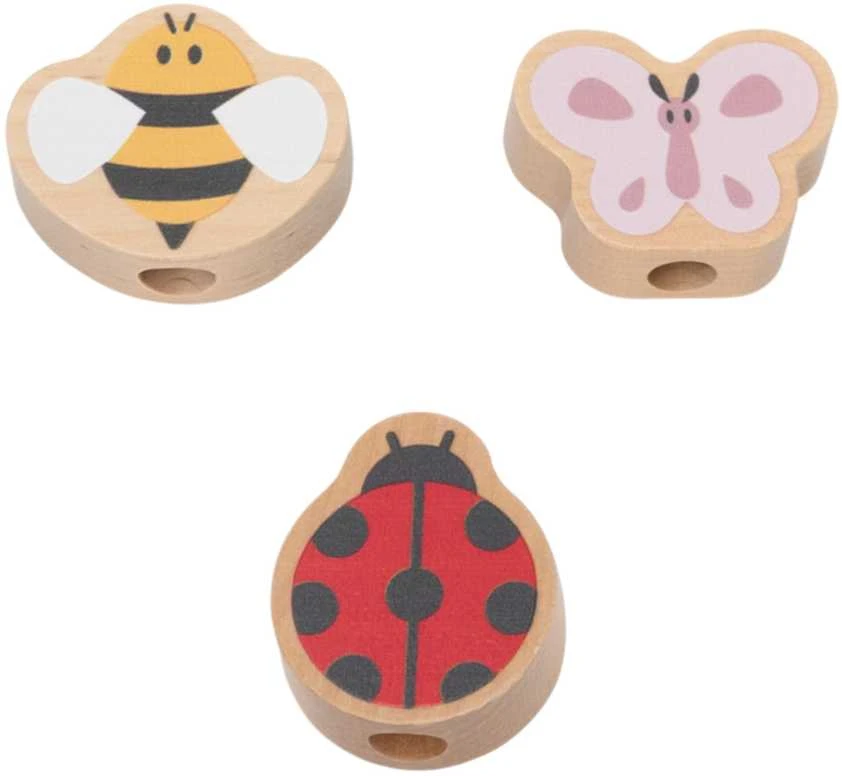 Viga Toys Mediniai spalvoti krumpliaračiai VIGA PolarB