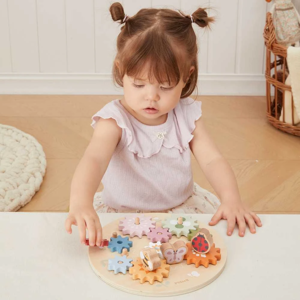 Viga Toys Mediniai spalvoti krumpliaračiai VIGA PolarB