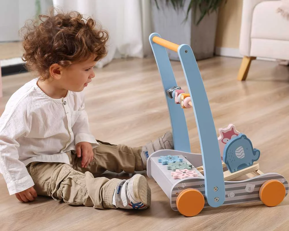 Viga Toys medinis stumdukas