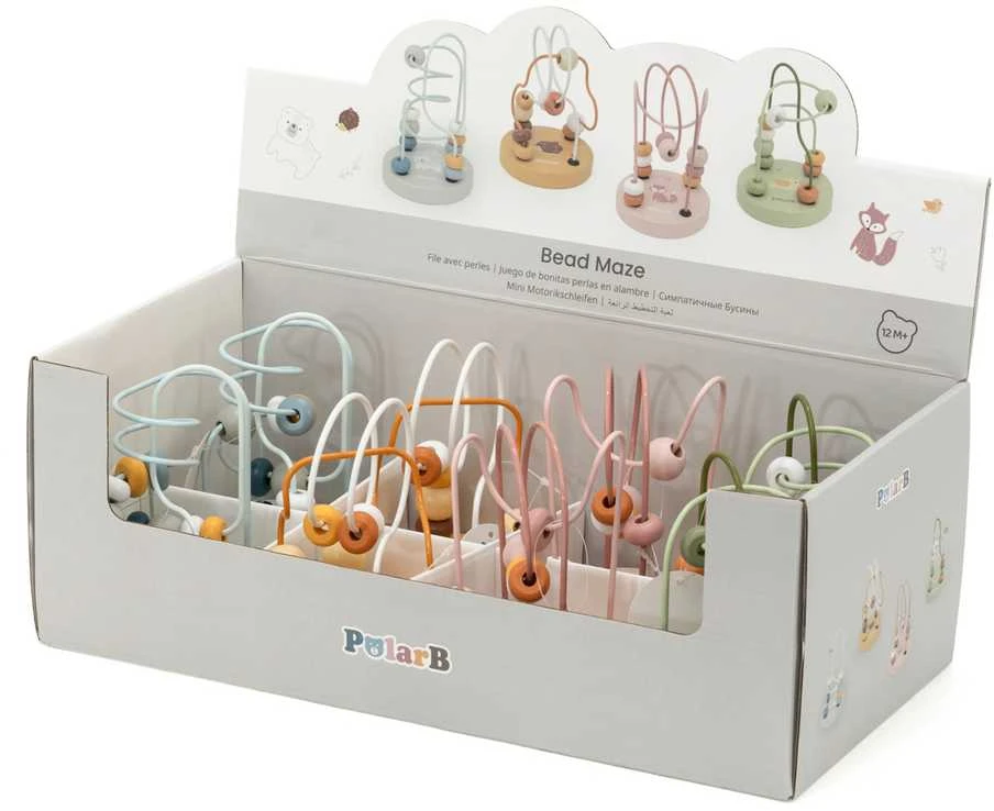 Viga Toys VIGA PolarB medinis motorikos labirintas