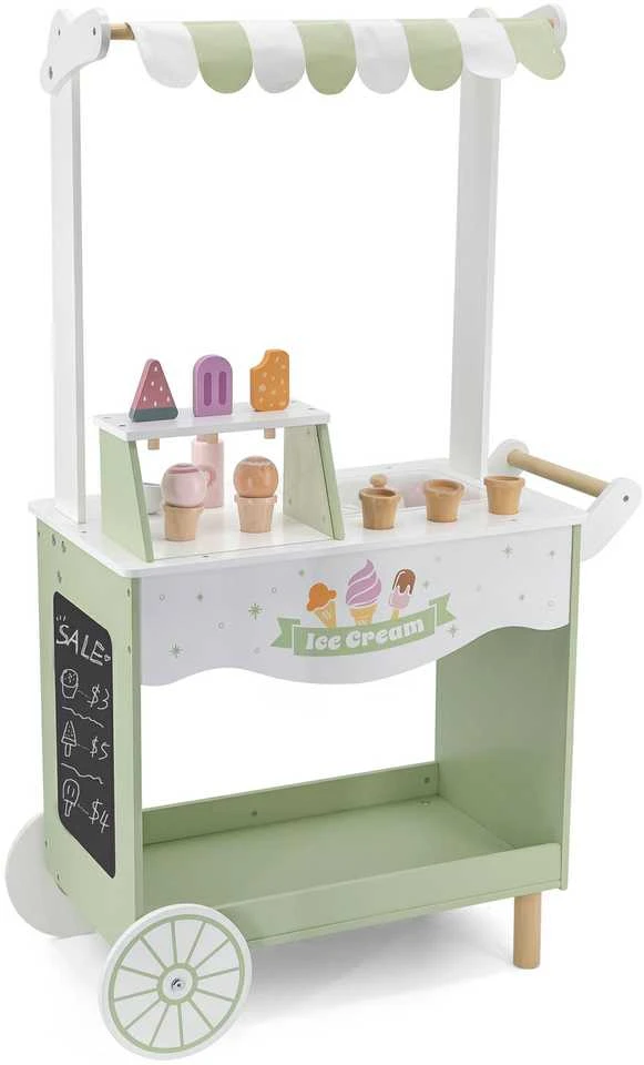 Viga Toys „Viga Polarb“ medinis kioskas su ledų ledų salonu
