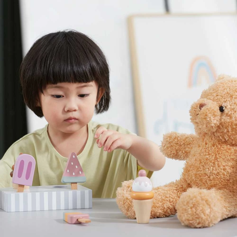 Viga Toys Medinių ledų rinkinys VIGA PolarB
