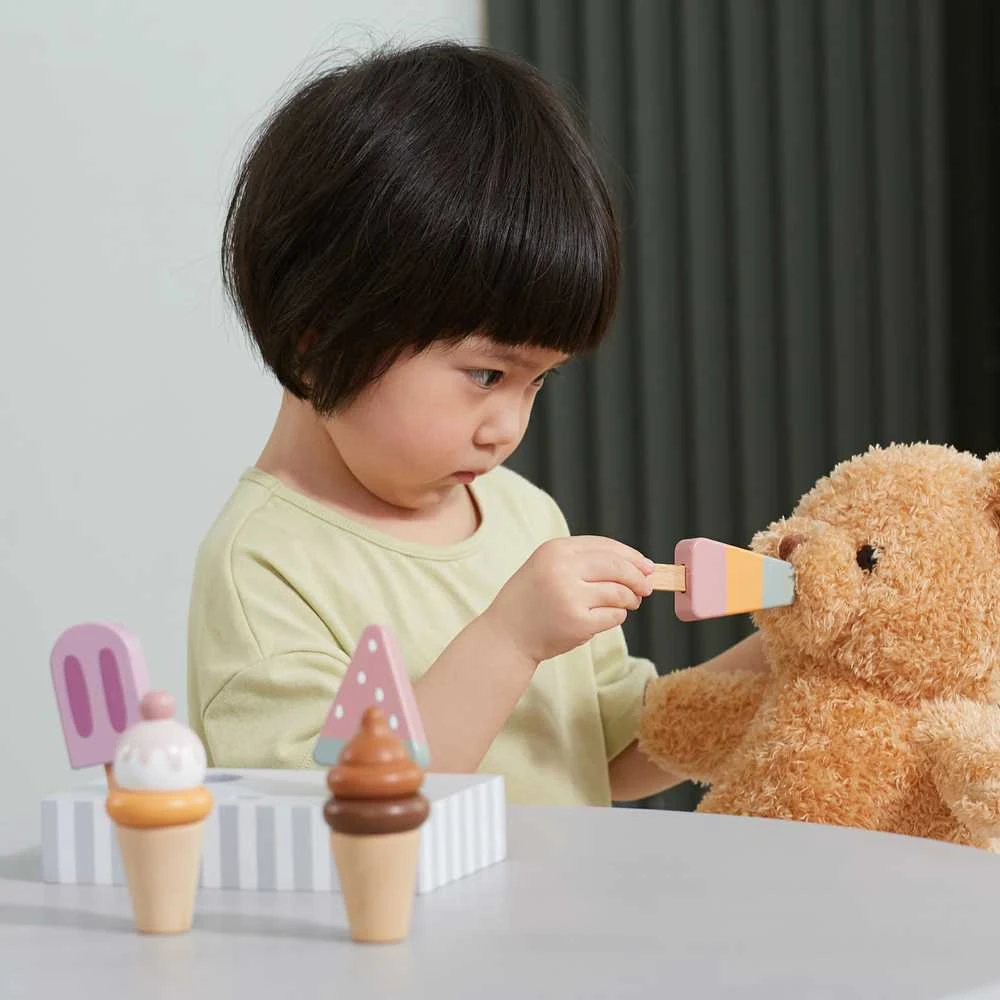 Viga Toys Medinių ledų rinkinys VIGA PolarB