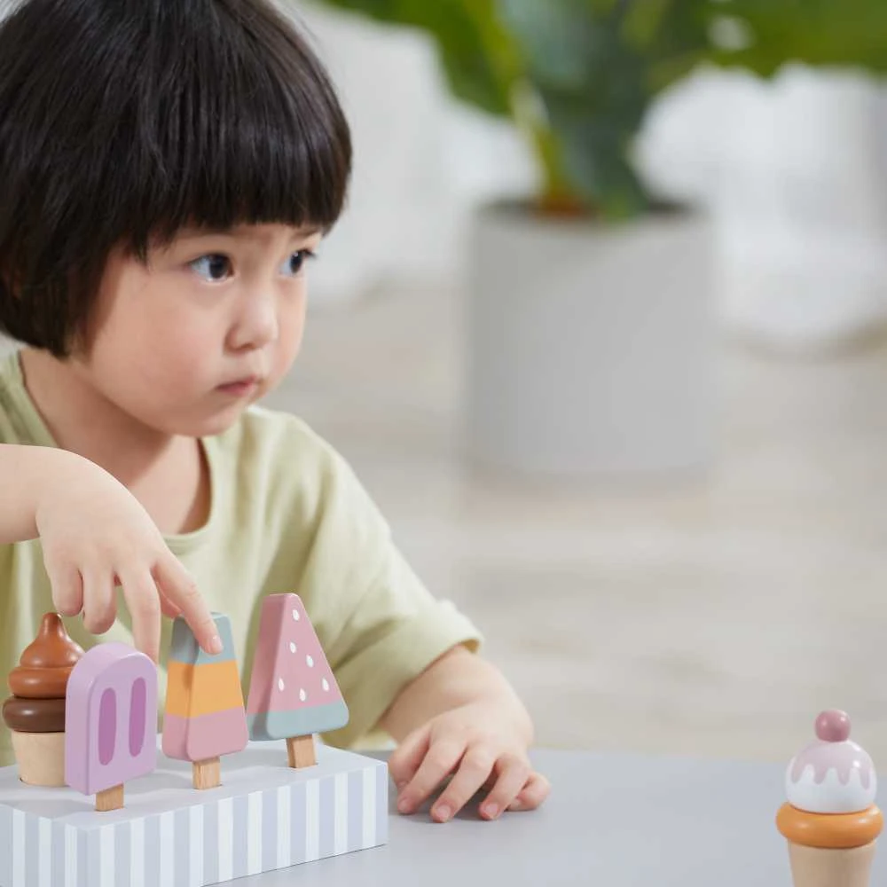 Viga Toys Medinių ledų rinkinys VIGA PolarB