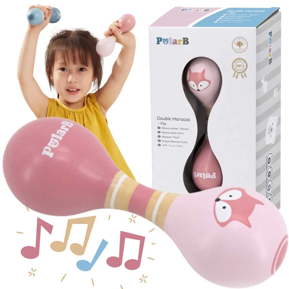 „Viga Polarb Marakas“ muzikos instrumentas vaikams.