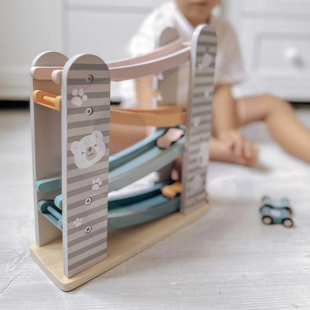 Viga Toys Medinė Automobilių Čiuožykla ''Viga'' ''PolarB''