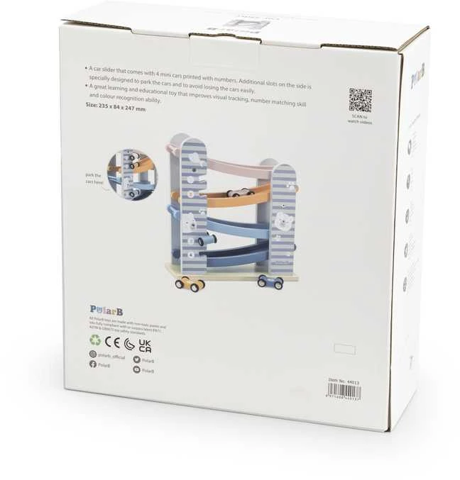 Viga Toys Medinė Automobilių Čiuožykla ''Viga'' ''PolarB''