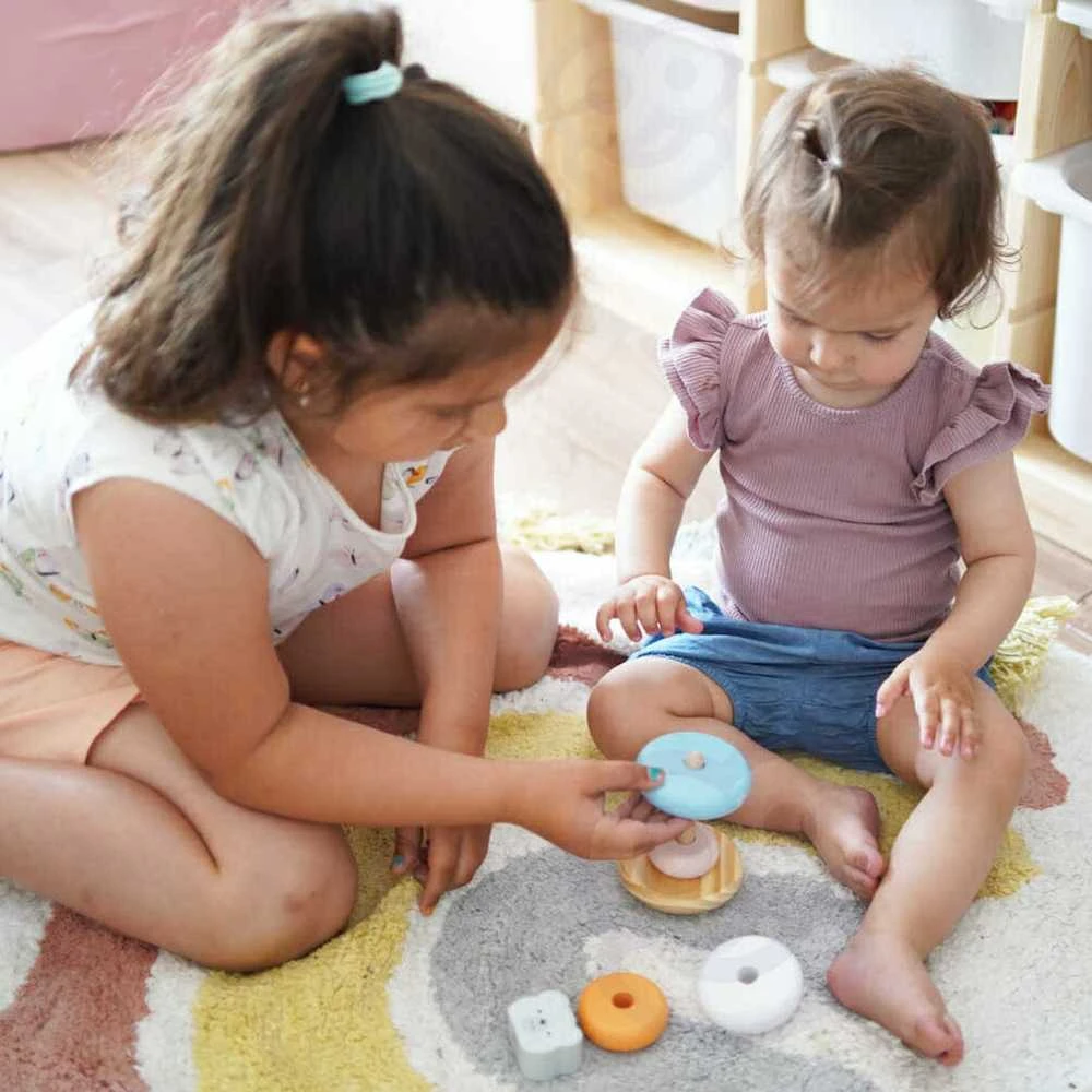 Viga Toys Edukacinė piramidė - Baltasis lokys B. VIGA