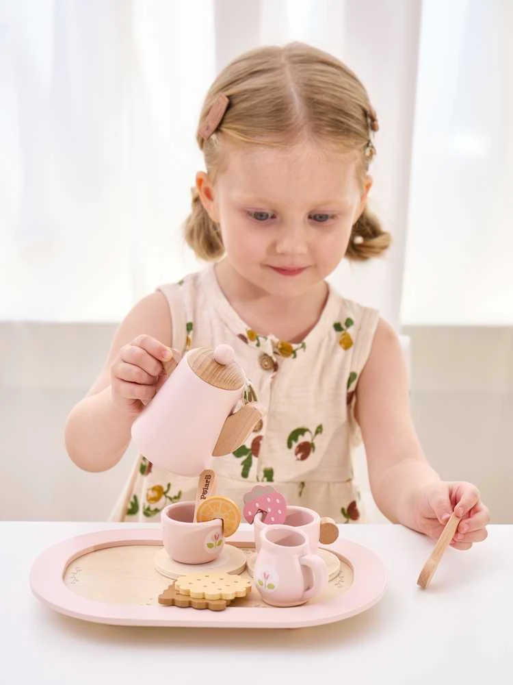 Viga Toys Medinis arbatos rinkinys Arbatinė fantazija VIGA PolarB