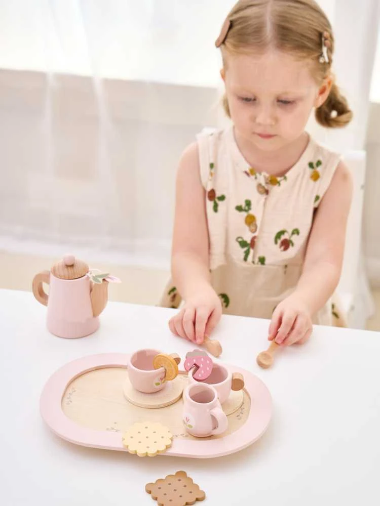 Viga Toys Medinis arbatos rinkinys Arbatinė fantazija VIGA PolarB