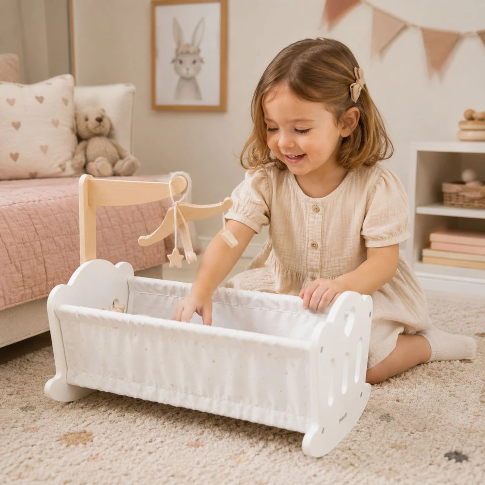 Viga Toys VIGA Lėlių Medinė Kolyvė PolarB