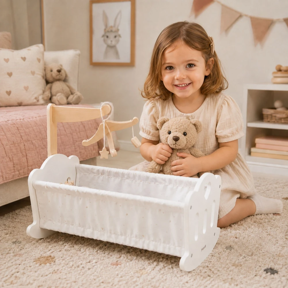 Viga Toys VIGA Lėlių Medinė Kolyvė PolarB