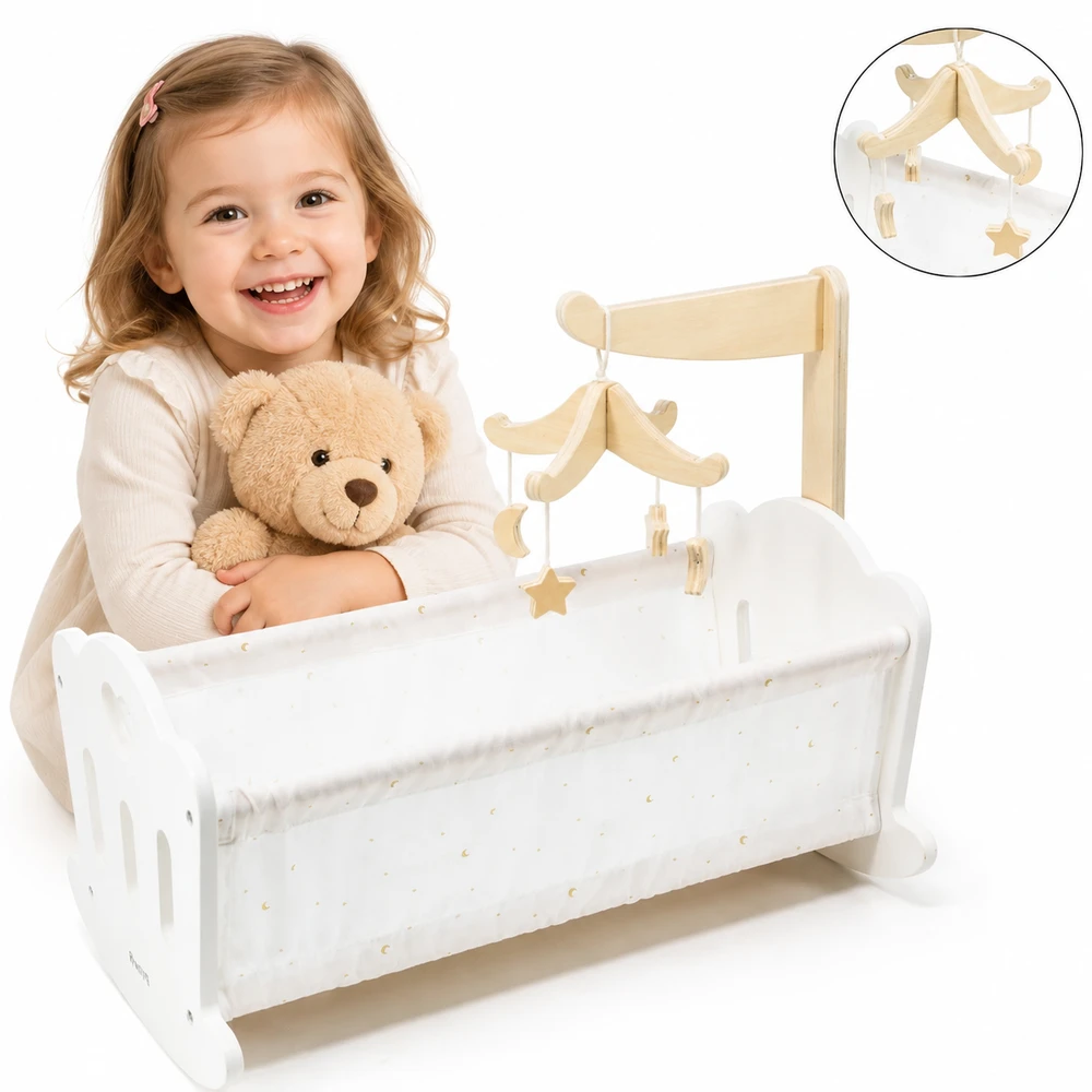 Viga Toys VIGA Lėlių Medinė Kolyvė PolarB