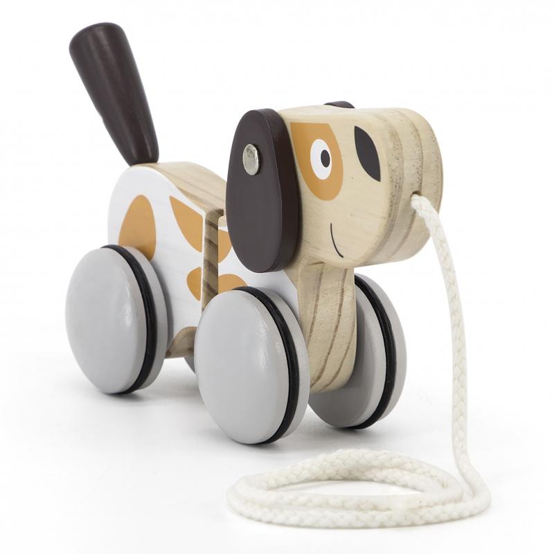 Viga Toys „Viga Polarb“ medinis šuo traukti