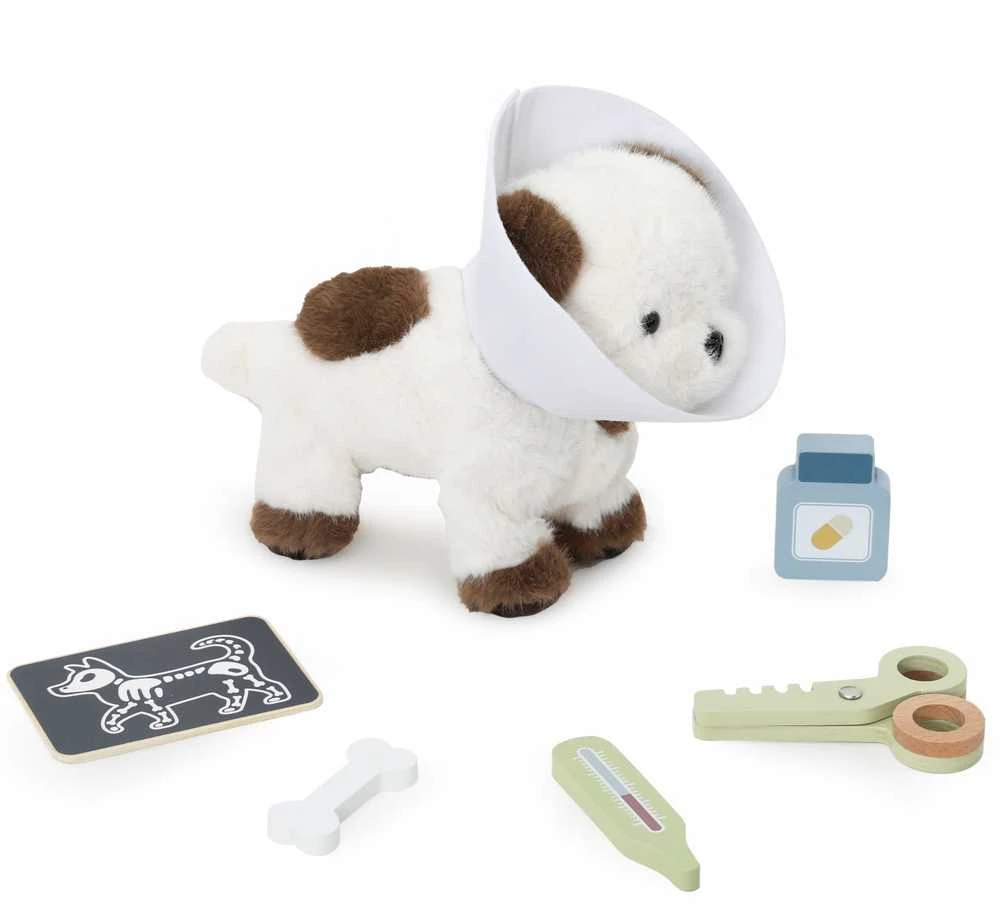 Lean Sport Medinis veterinaro rinkinys vaikams VIGA PolarB 12 dalių