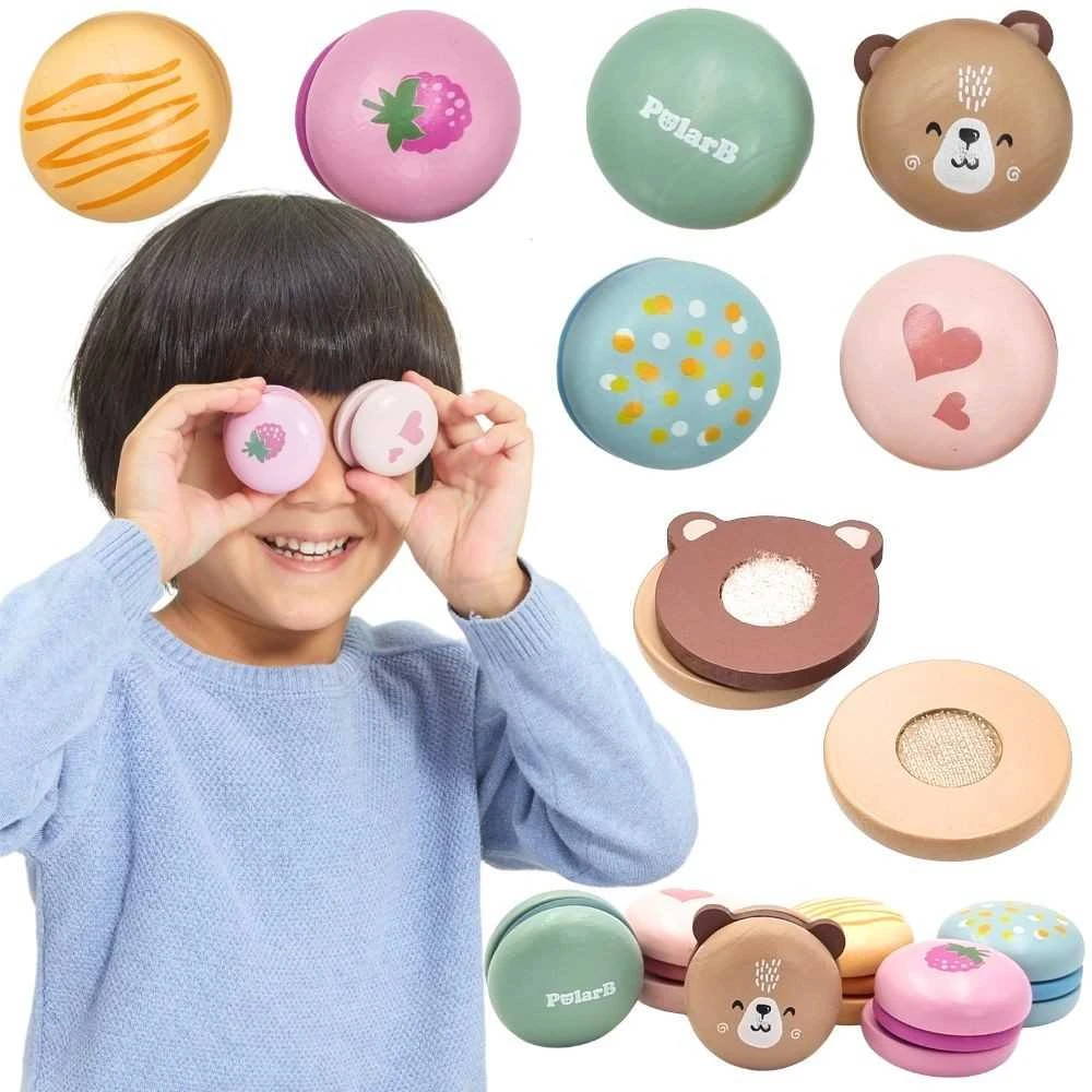 Viga Toys Viga PolarB Mediniai Makaronai 6 Vnt. Rinkinys