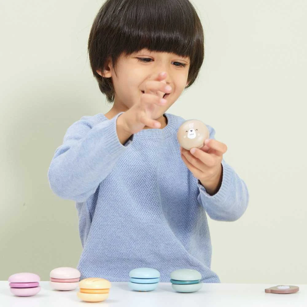 Viga Toys Viga PolarB Mediniai Makaronai 6 Vnt. Rinkinys