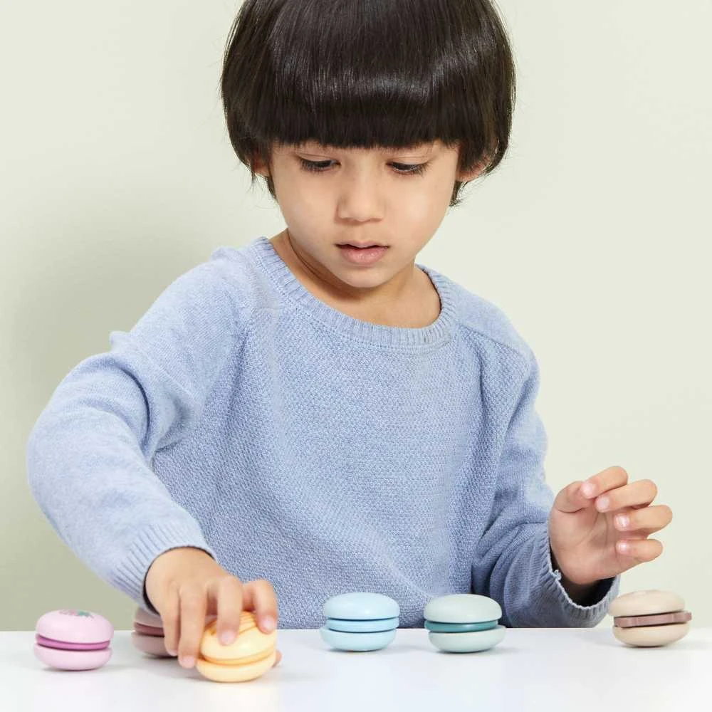 Viga Toys Viga PolarB Mediniai Makaronai 6 Vnt. Rinkinys