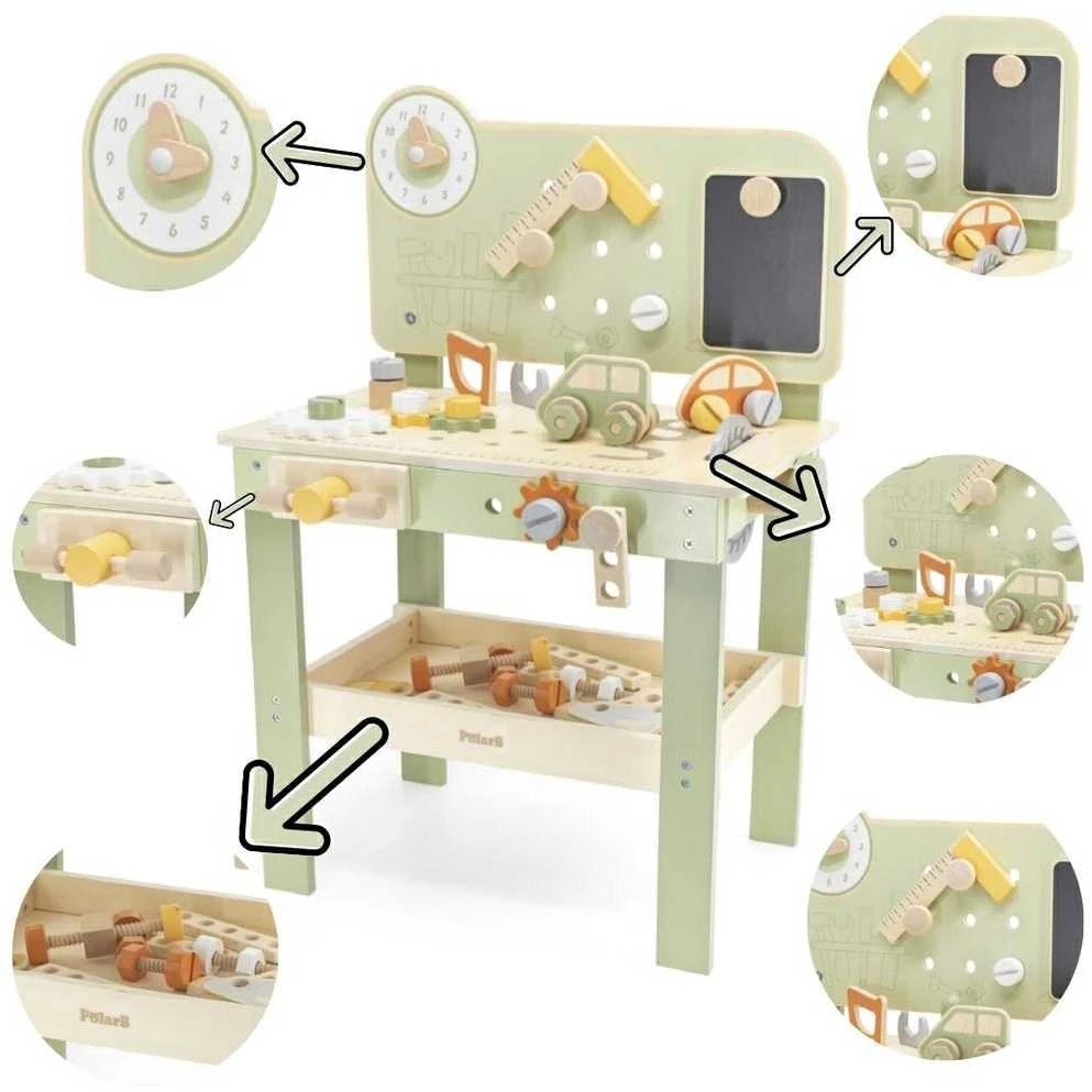 Viga Toys Viga Žaislai Medienos Dirbtuvės Meistras