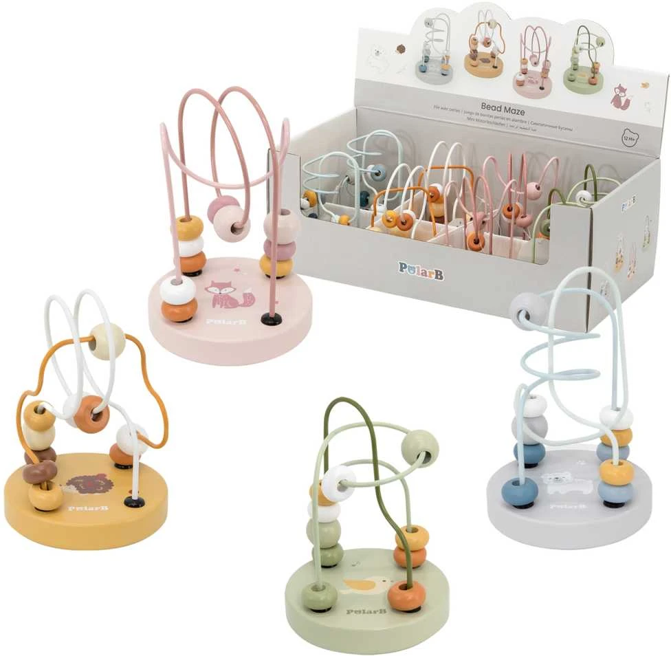 Viga Toys VIGA PolarB medinis motorikos labirintas